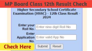 MP Board Class 12th check result online here