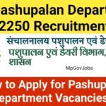 MP Pashupalan Department Vacancies