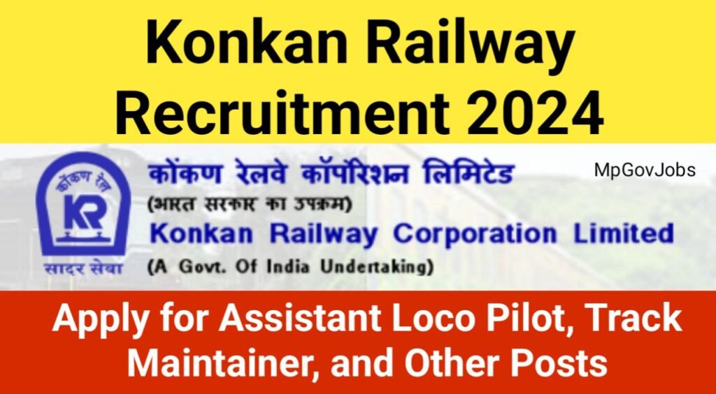 Konkan Railway Recruitment