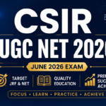 CSIR UGC NET June 2026 exam