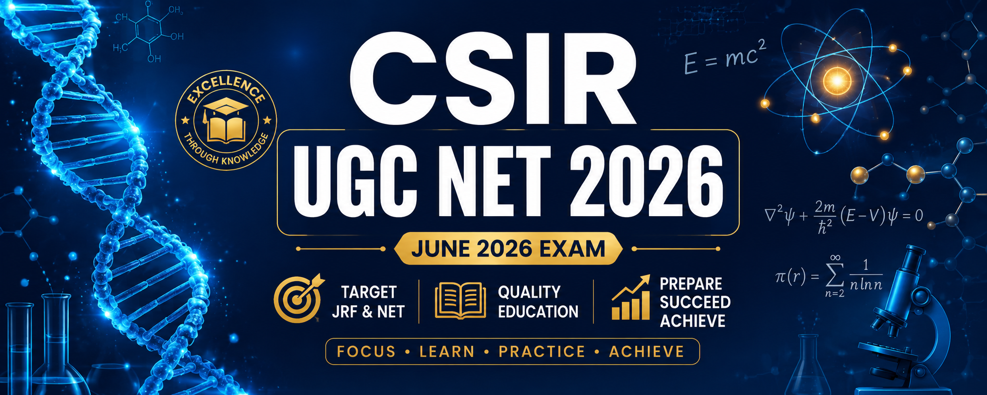 CSIR UGC NET June 2026 exam